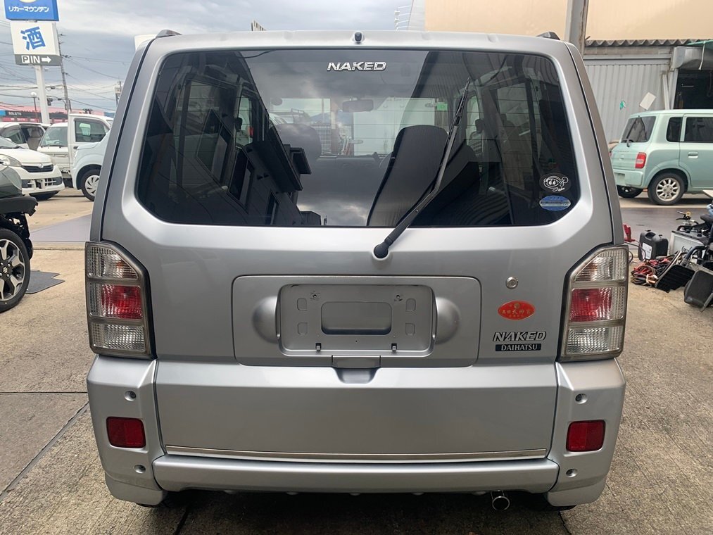 『psi』 ダイハツ L750S ネイキッド バックドア リアゲート S28 シルバー H14年式拍卖