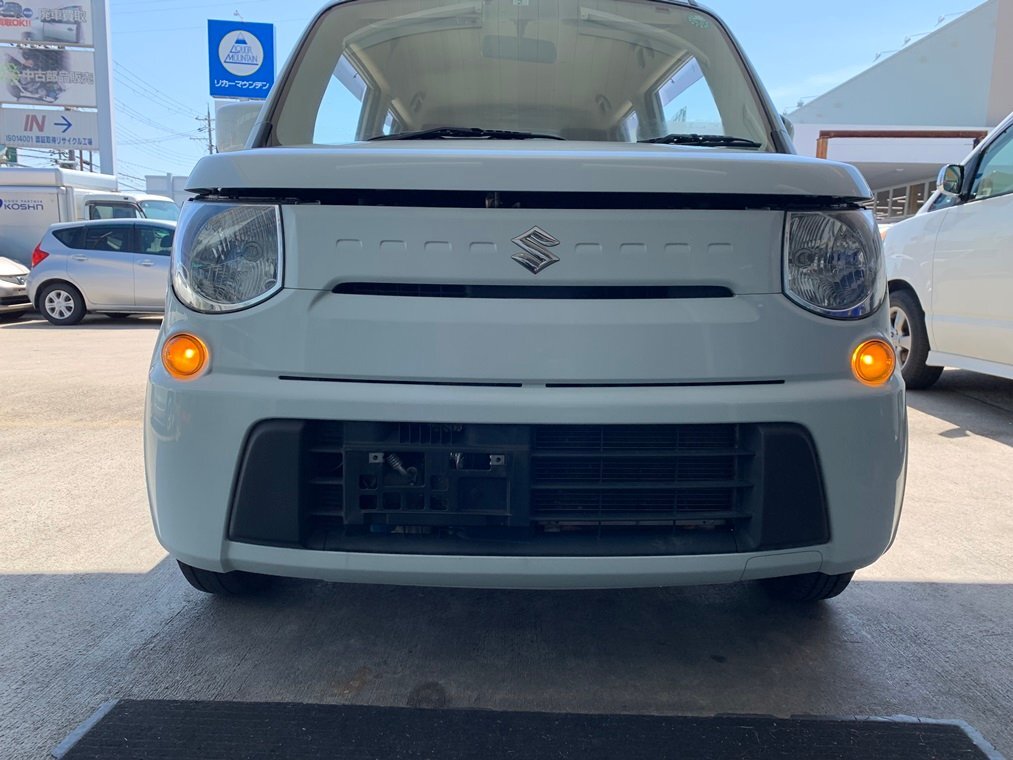 『psi』 スズキ MF33S MRワゴン フロントバンパー ZUD ホワイト H25年式拍卖