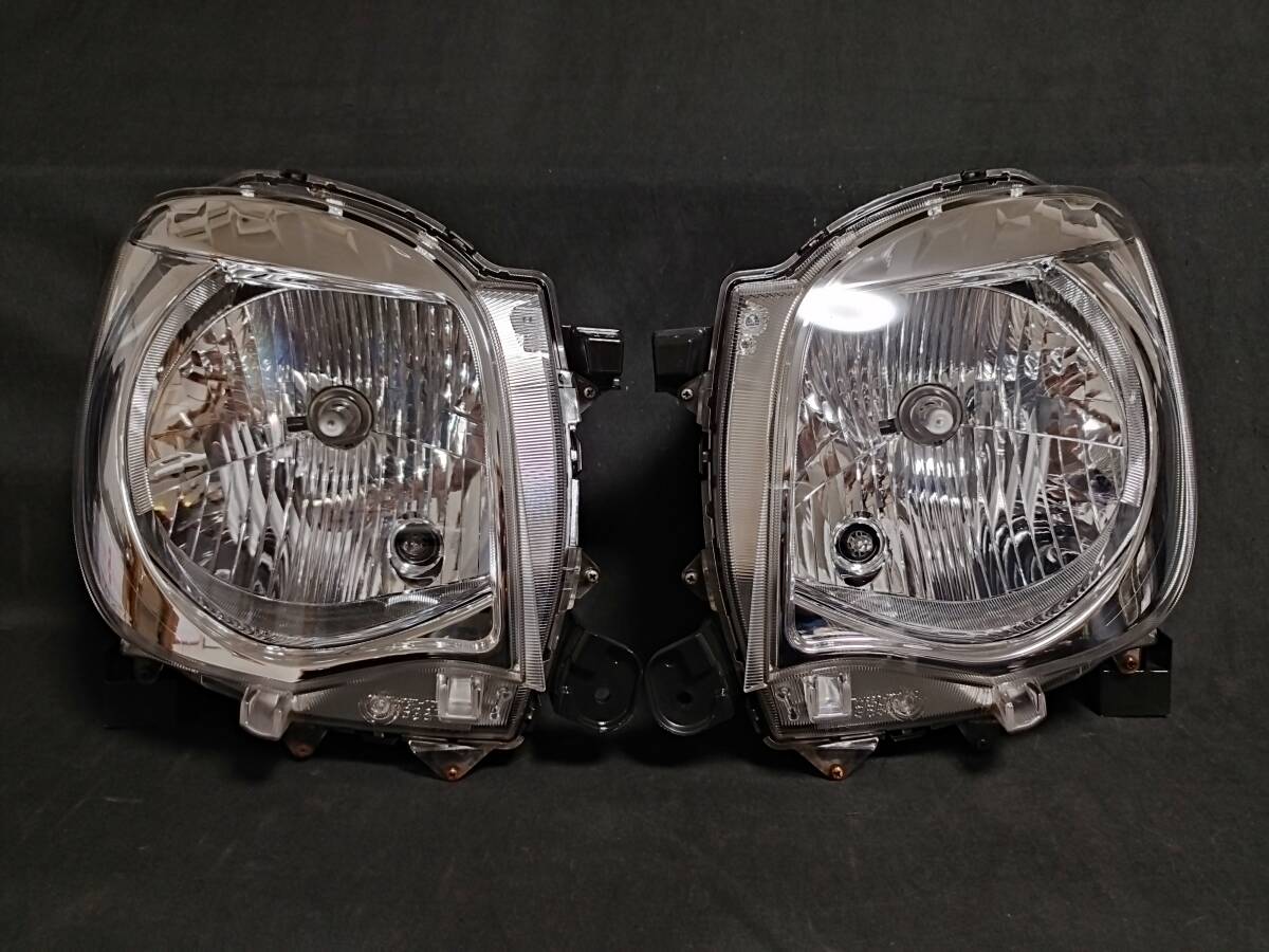 4589 MG33S モコ 日産 ハロゲンヘッドライト左右セット 中古美品 高品質クリアー塗装仕上げ STANLEY P9638 レベライザー有拍卖