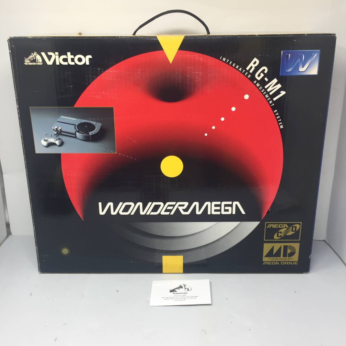 TY-404 希少 美品 Victor ビクター RG-M1 WONDER MEGA ワンダーメガ 説明書・保証書付属・テレカ付き拍卖