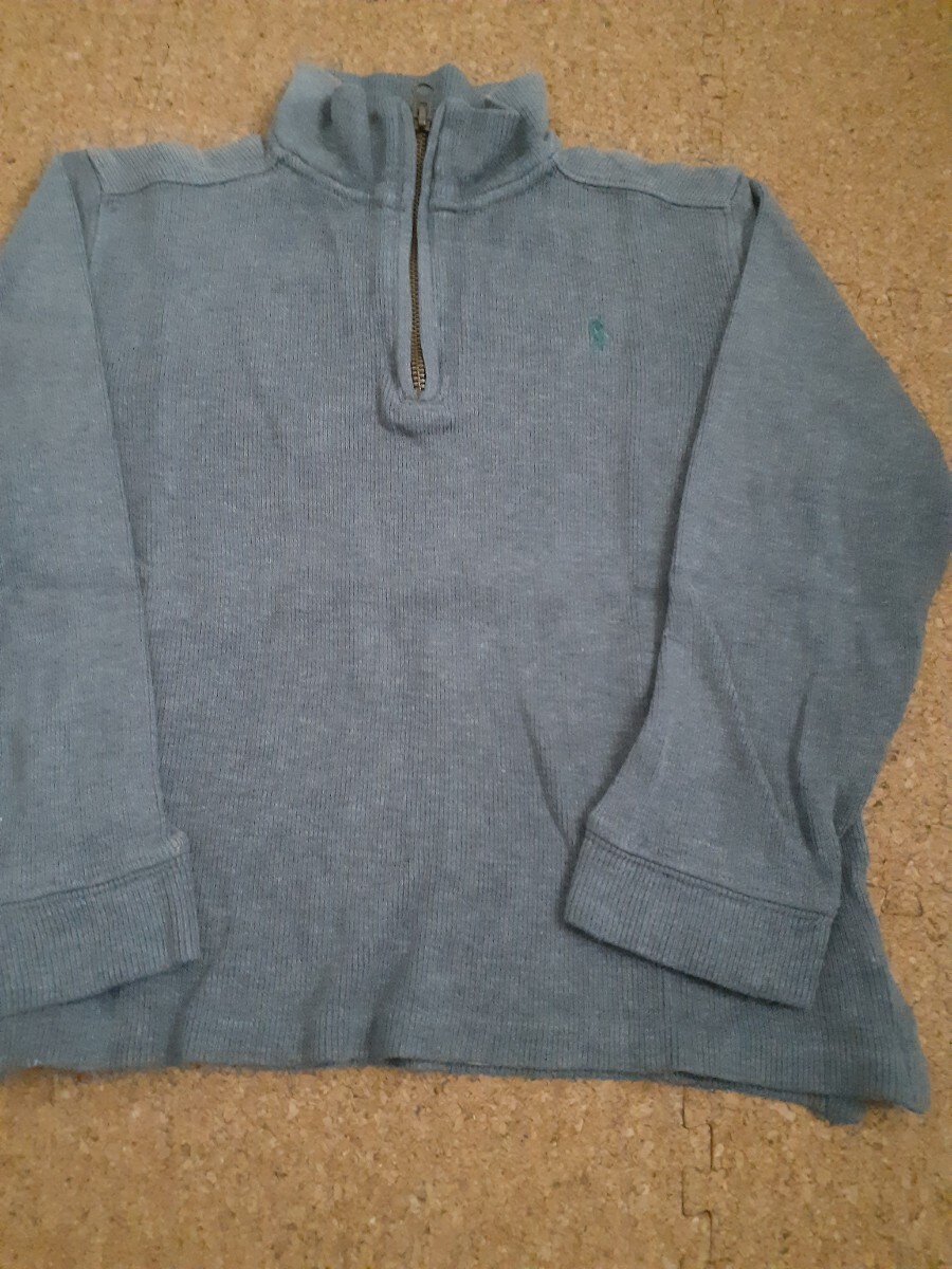 ラルフローレン 長袖ジップアップ サイズ6才 110ー120位拍卖