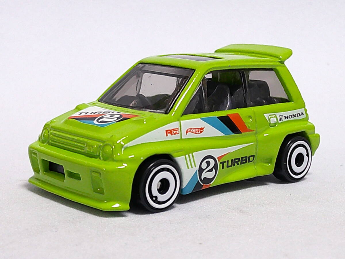 ホットウィール (黄緑) '85 ホンダ シティ ターボ Ⅱ <ルース> Hot Wheels 拍卖