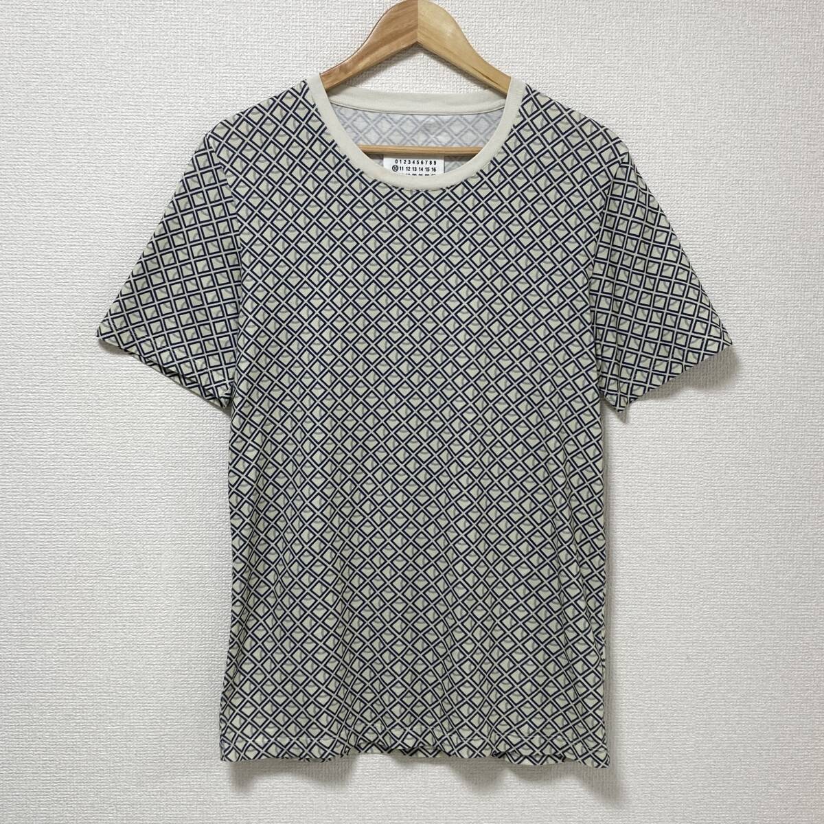 Maison Margiela 10 総柄 Tシャツ メンズ XSサイズ メゾンマルジェラ 半袖 カットソー Tee archive 5040013拍卖
