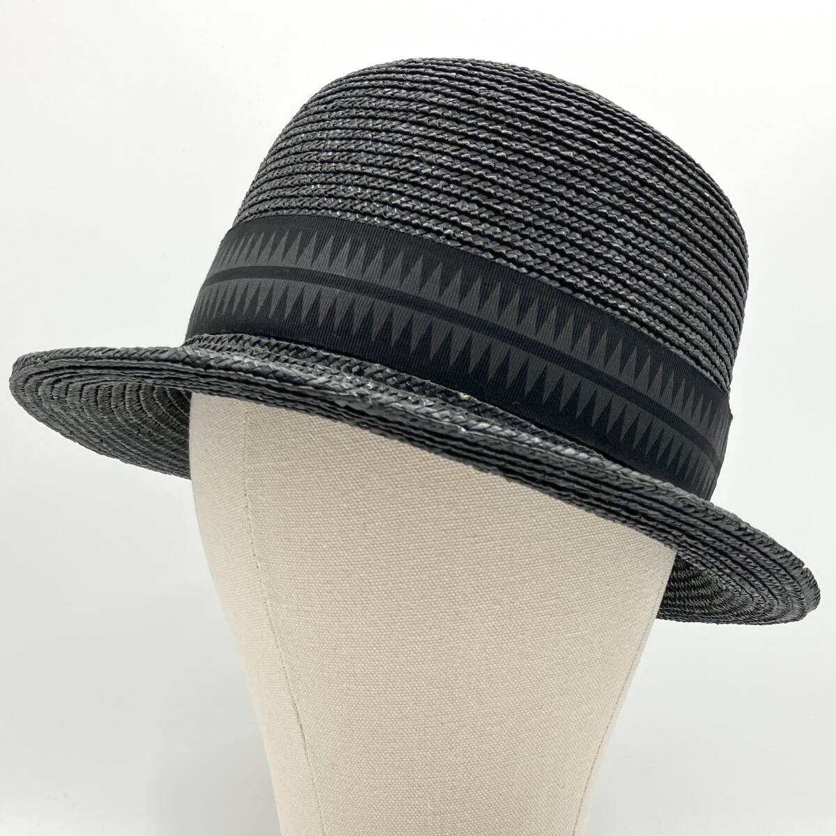 激レア UNDERCOVER SCAB期 GIZ ストローハット ブラック 黒 アンダーカバー 麦わら帽子 初期 VINTAGE archive 5040250拍卖