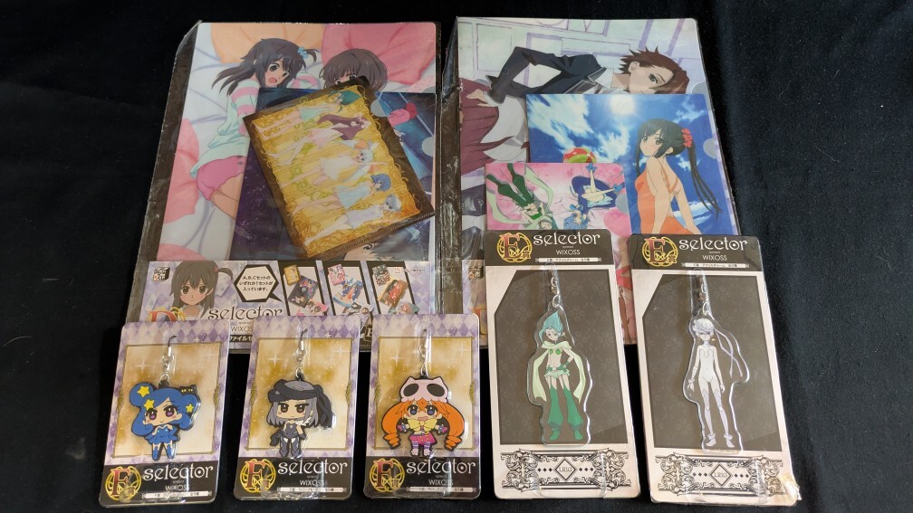 ☆Selector WIXOSS ウィクロス キーホルダー クリアファイル グッズ セット☆拍卖