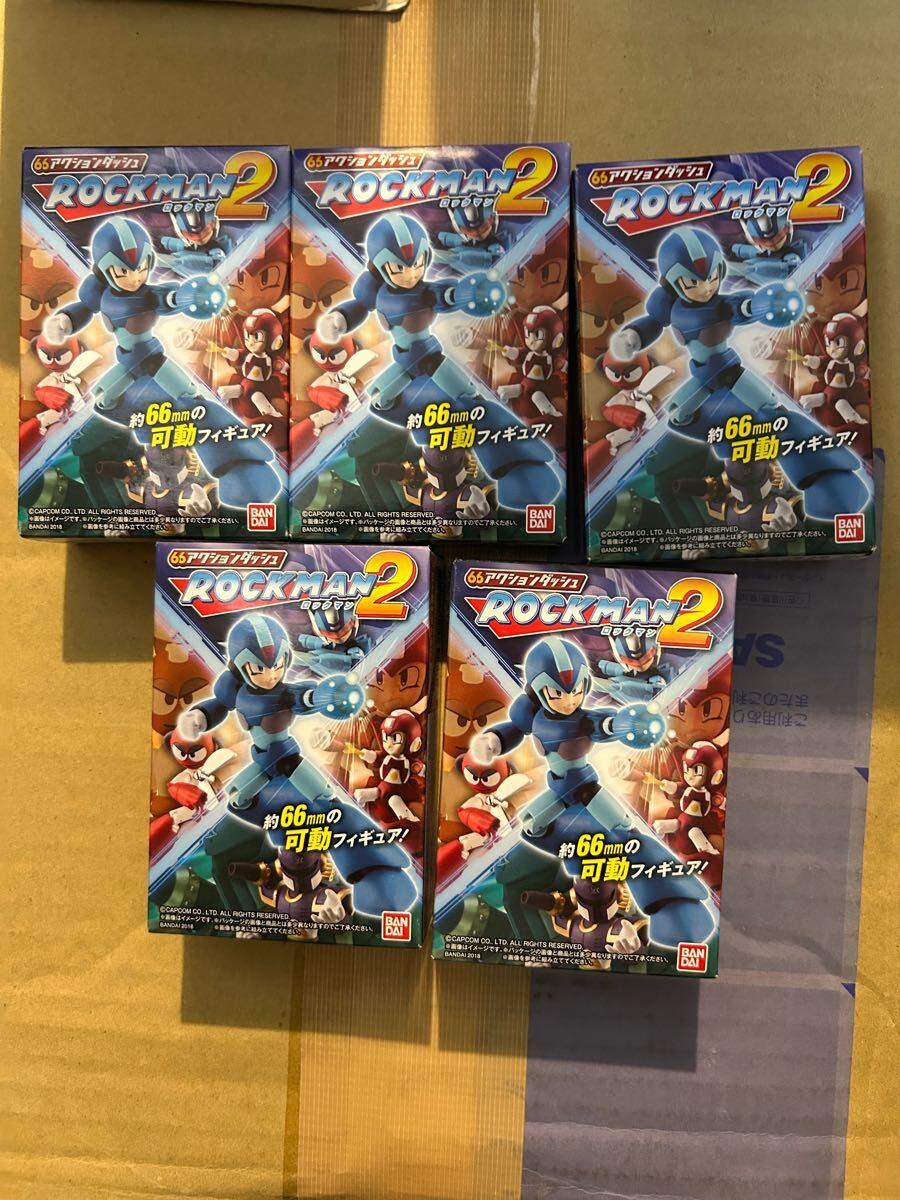 【未開封品】66アクションダッシュ ロックマン2 全5種セット拍卖