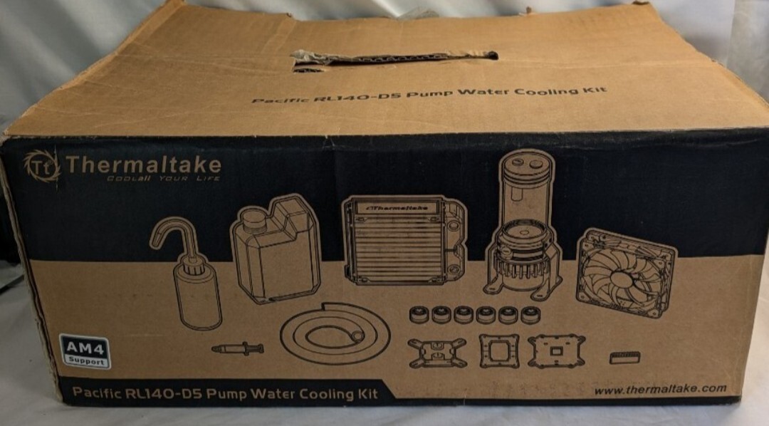 Thermaltake Pacific RL140-D5 Pump Water Cooling Kit拍卖