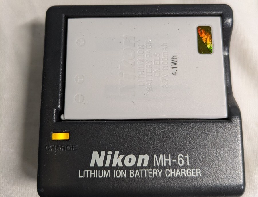 Nikon 充電器 バッテリー EN-EL5 MH-61拍卖