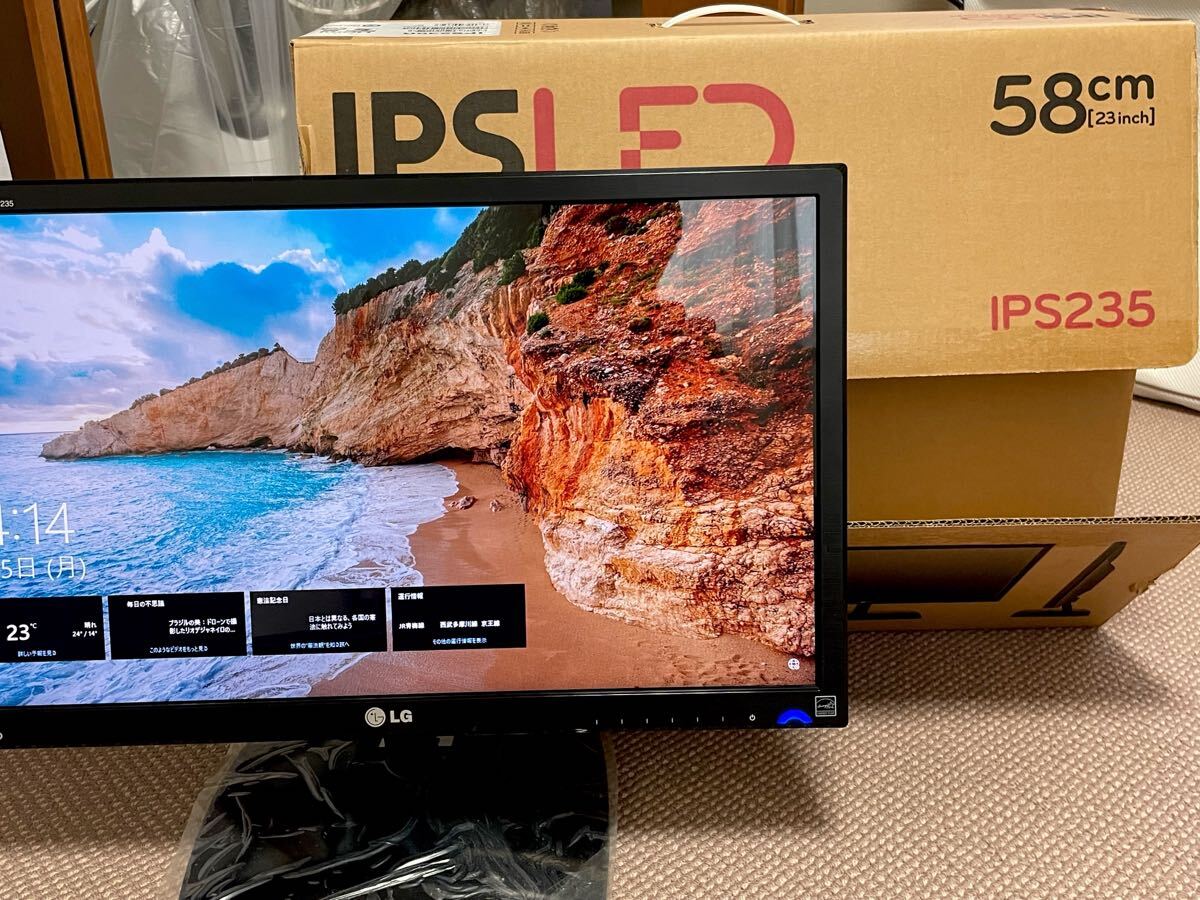 LG 液晶モニター光沢タイプ IPS235G 23.5インチ IPS LED FHD 中古品拍卖