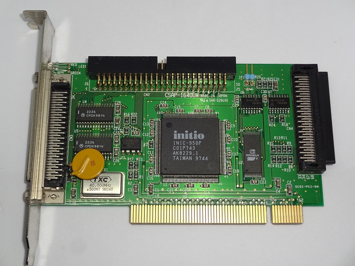 センチュリー Ultra Wide SCSIカード CSAP-1640UW PCI接続 Win/Mac両対応拍卖
