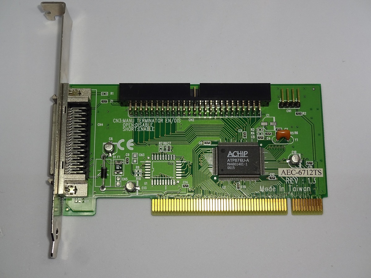 ACARD Ultra SCSIカード AEC-6712TS PCI接続拍卖