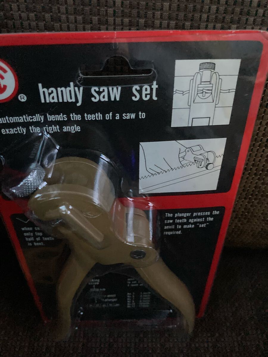 YK-6149 ※難あり 長期保管品 ポータブルソーペンチ 木工用ハンドツール 鋸刃プーラー のこぎり handy saw set ソーセット 大工 DYI拍卖