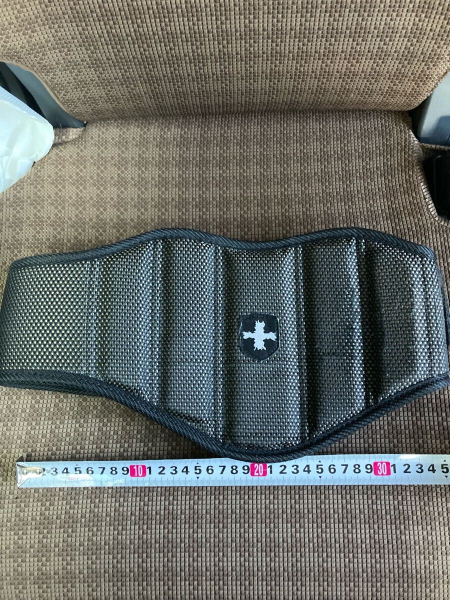 YK-6166 中古品 Harbinger ハービンジャー ポリプロディップベルト ディッピングベルト リフティングベルト サイズL リストラップ拍卖