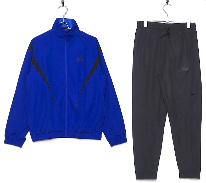 即決■★adidas アディダス★■ウーブントラックスーツ:SIZE=M拍卖
