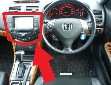 新品未使用 純正 ホンダ アコードワゴン CM1 CM2 CM3 インパネ オーディオパネル インストルメントパネル 内装 H1127-1拍卖