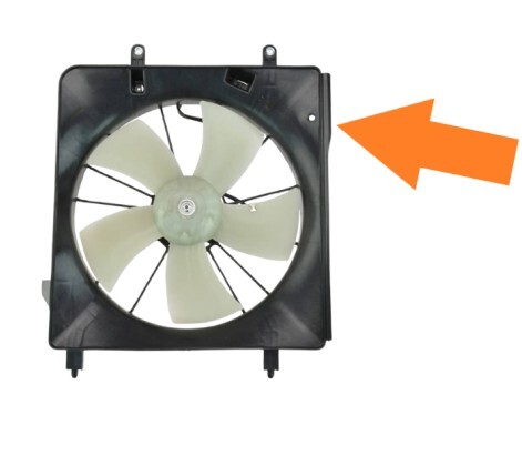 ホンダ アコードワゴン CM1 CM2 CM3 未使用 純正 ラジエーター クーリングファン シュラウド 左 ラジエーター ラジエター H1103-2拍卖