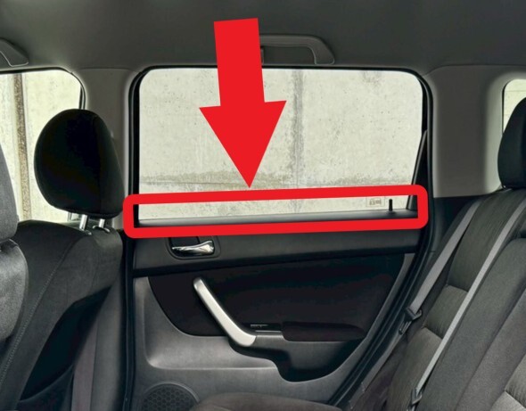 新品未使用 純正 ホンダ アコードワゴン CM1 CM2 CM3 リヤドア ベルトモール インナー ウェザーストリップ シール 右 モール ゴム H1212-1拍卖