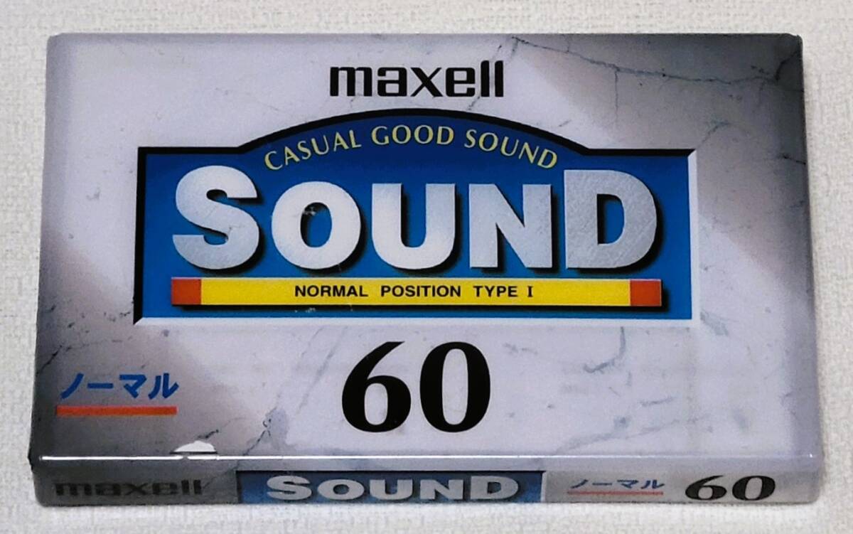 【送料無料】maxell 音楽テープ 60分用 ノーマル SOUND 60 NORMAL POSITION TYPE 1拍卖