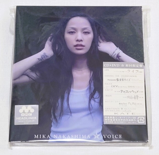 【送料無料】中島美嘉 初回限定版 CD+DVD MIKA NAKASHIMA VOICE拍卖