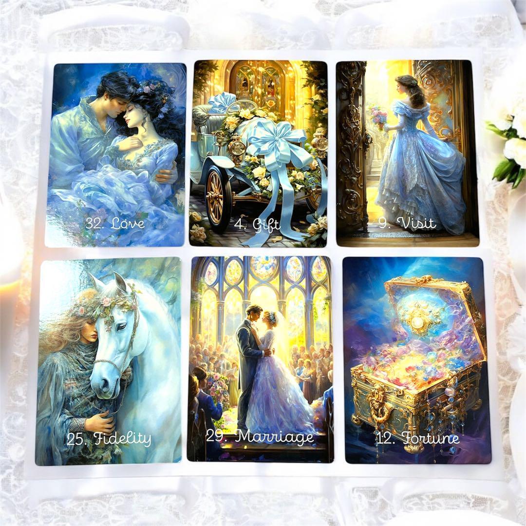 次回入荷未定 エンチャンテッドブルージプシーオラクル タロット ルノルマン拍卖