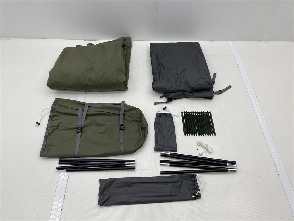 下松)BUNDOK バンドック ティピーテント Solo Tipi 1 ソロ ティピー 1 BDK-75TC カーキ系 ◆★J250420R03A ND20A拍卖