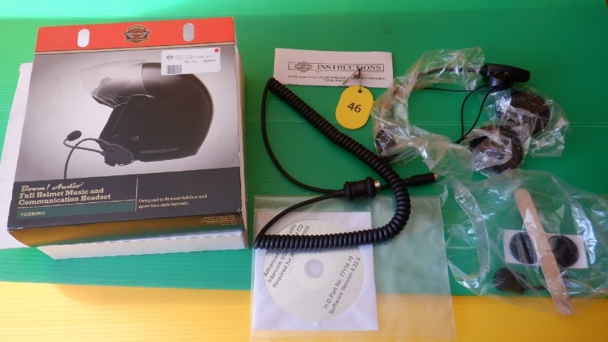 新品!ハーレー☆ツーリングモデル☆ ブームオーディオヘルメットプレミアムミュージック&コミュニケーションヘッドセット☆77117-10拍卖
