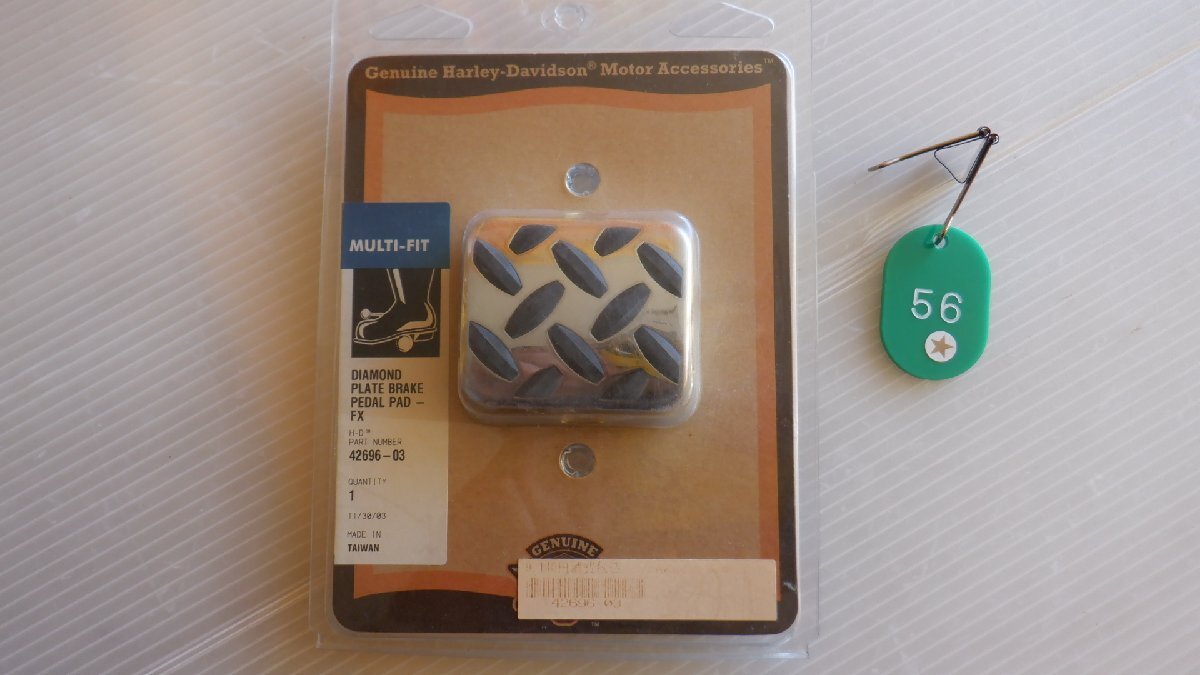 新品!ハーレー☆XL/XG/ダイナ/ソフテイル☆純正オプション☆ダイヤモンド☆ブレーキパッド拍卖