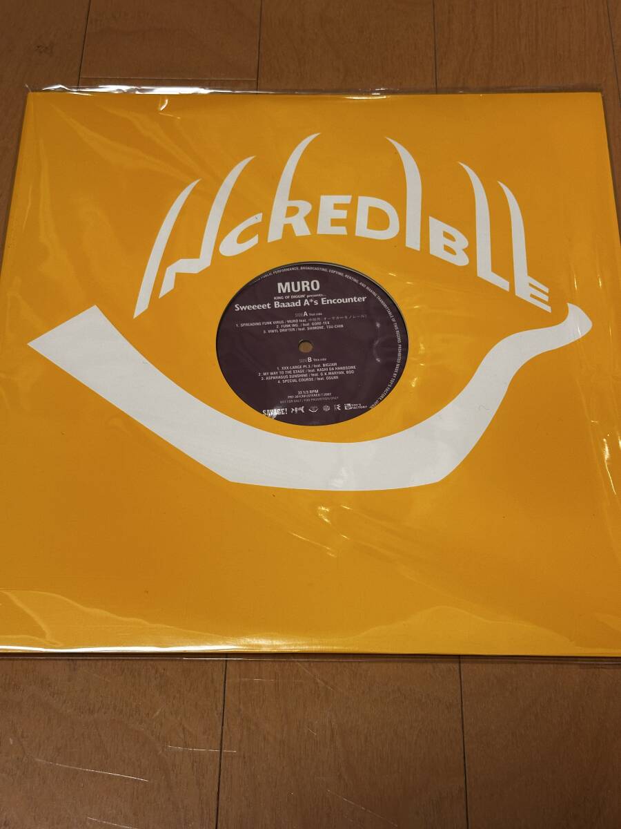 ★【DJ MURO DJムロ】☆『Sweeeet Baaad A*s Encounter』2LP 激レア★拍卖