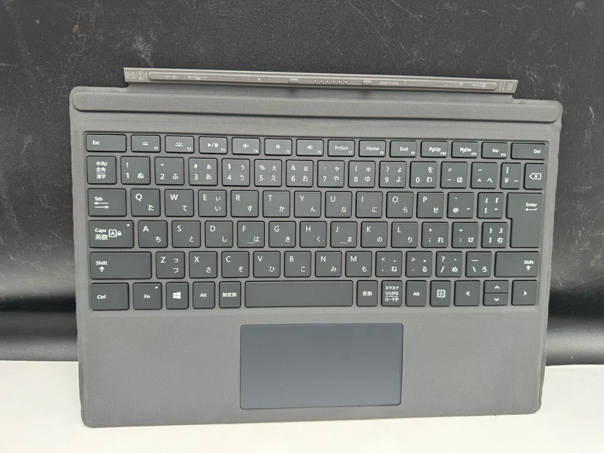 S3388) 美品 Microsoft Surface Pro マイクロソフト 純正キーボード Model:1725 タイプカバー 日本語キーボード拍卖