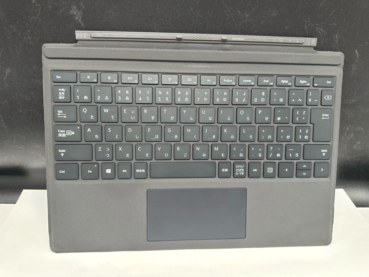 S3392) 美品 Microsoft Surface Pro マイクロソフト 純正キーボード Model:1725 タイプカバー 日本語キーボード拍卖