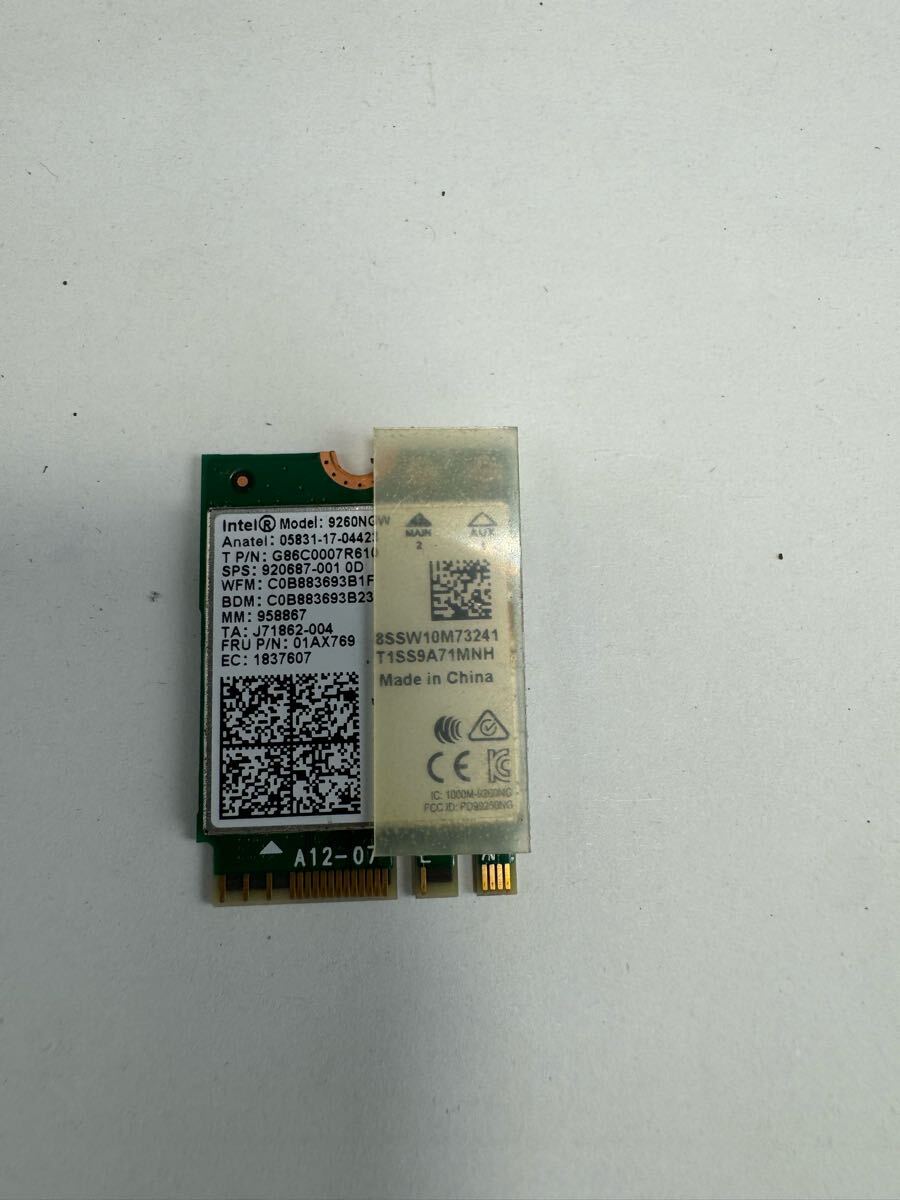 S3409) Intel 9260NGW 無線LANカード拍卖
