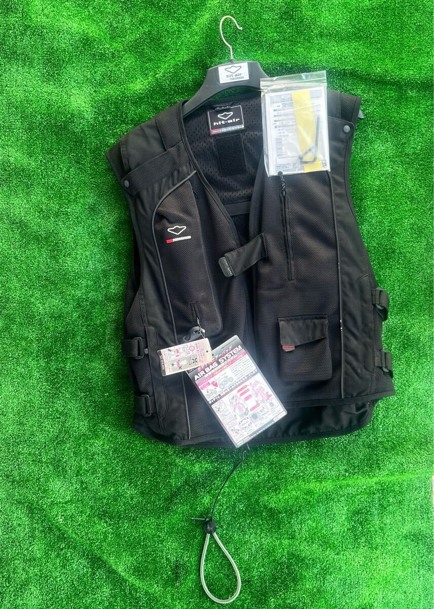 ★新品未使用付属完備★ hit air ヒットエアー エアバッグベスト タグ付き 当時物★希少★ 即日発送★ 敗れなし 問題なく使用可能★拍卖