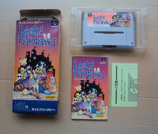 ★・SFC 「 ライトファンタジー Light Fantasy 」 ★箱・取説付 動作確認済 端子清掃済拍卖