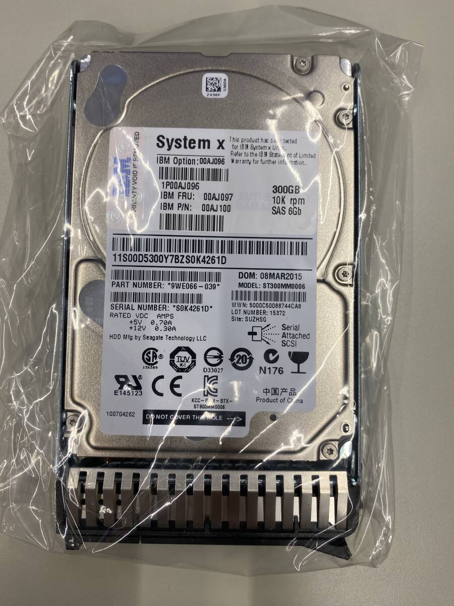 IBM 00AJ097 300GB HDD (2)拍卖