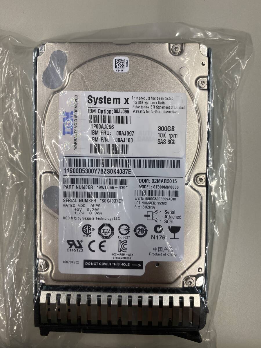 IBM 00AJ097 300GB HDD (3)拍卖
