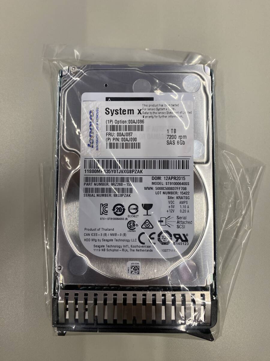 IBM 00AJ087 1TB HDD (6)拍卖