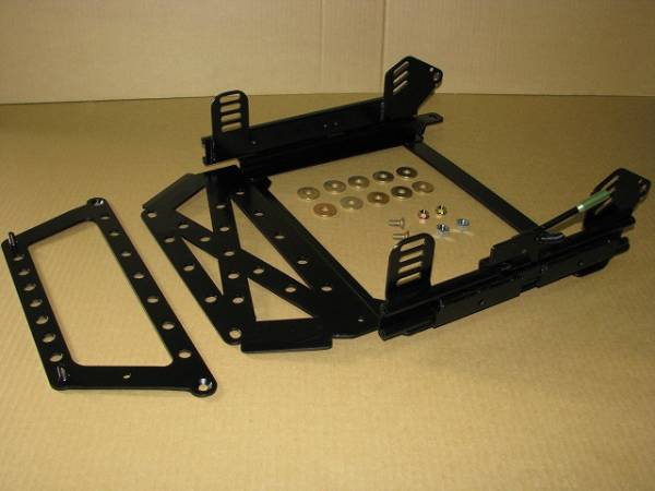 ロータスエリーゼ(111フェイズ1、2)サイド止めフルバケ専用 スーパーダウンシートレール(新品箱入り、税込み)拍卖