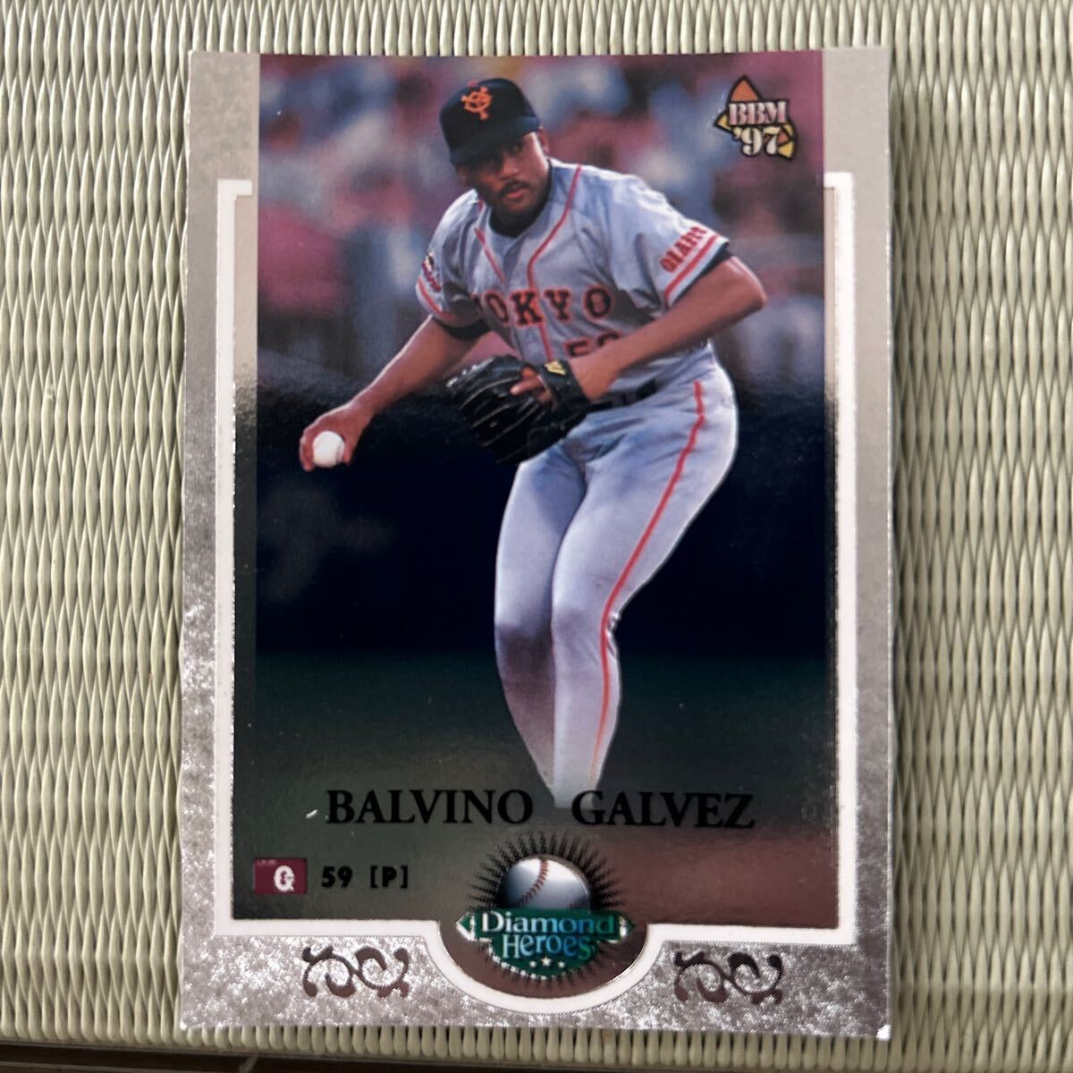1997BBM 142 B.ガルベス 読売ジャイアンツ ダイヤモンドヒーローズ拍卖