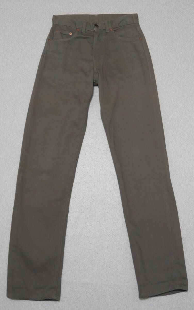 60s LEVI'S ピケ モカブラウン 26インチくらい ビンテージ オリジナル リーバイス vintage 拍卖