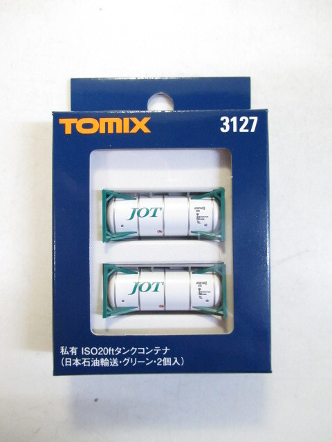 TOMIX 3127 ISO20ftタンクコンテナ 日本石油輸送・グリーン 2個入拍卖