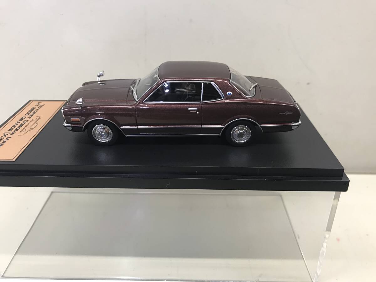 1975 ノスタルジックク特集1/43《トヨペットコロナマーク2ハードトップ2600グランデ》ナツカシイ! 店主終活 《群馬発》拍卖