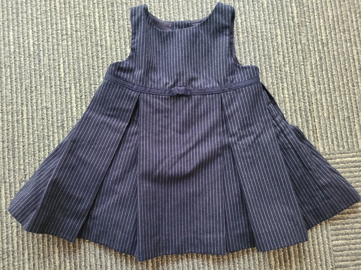 ラルフローレン 70サイズ ワンピース ノースリーブ キッズ 子供服 女の子拍卖