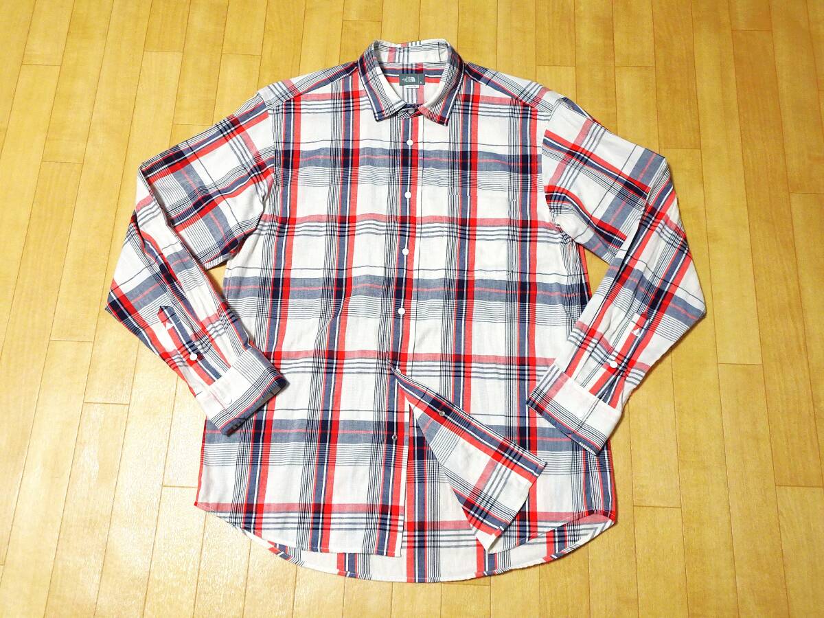 ■THE NORTH FACE■ザ ノースフェイス■長袖■Bajada Nature Shirt■バハダネイチャーシャツ■チェック■シャツ■NL669■拍卖