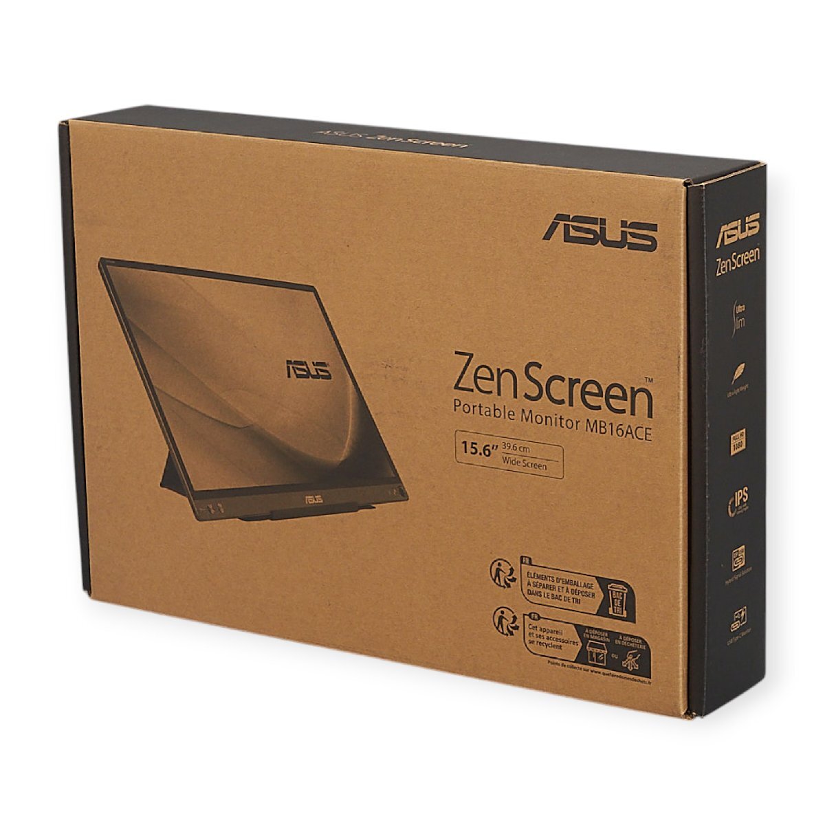 送料無料!! ASUS MB16ACE モバイルモニター 15.6インチ 未使用 箱開封商品 【ku】拍卖