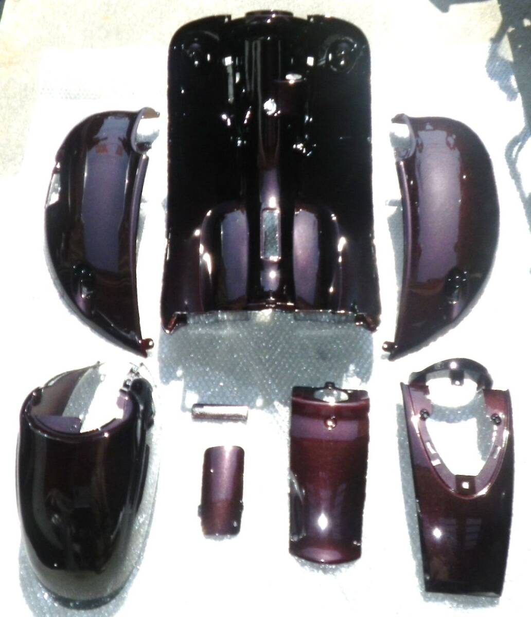 __★ビーノ 5AU★新品 外装 セット ブラウン 全12色有り★高品質の台湾製★カウル カバー 一式★1型 5AU SA10J VINO拍卖