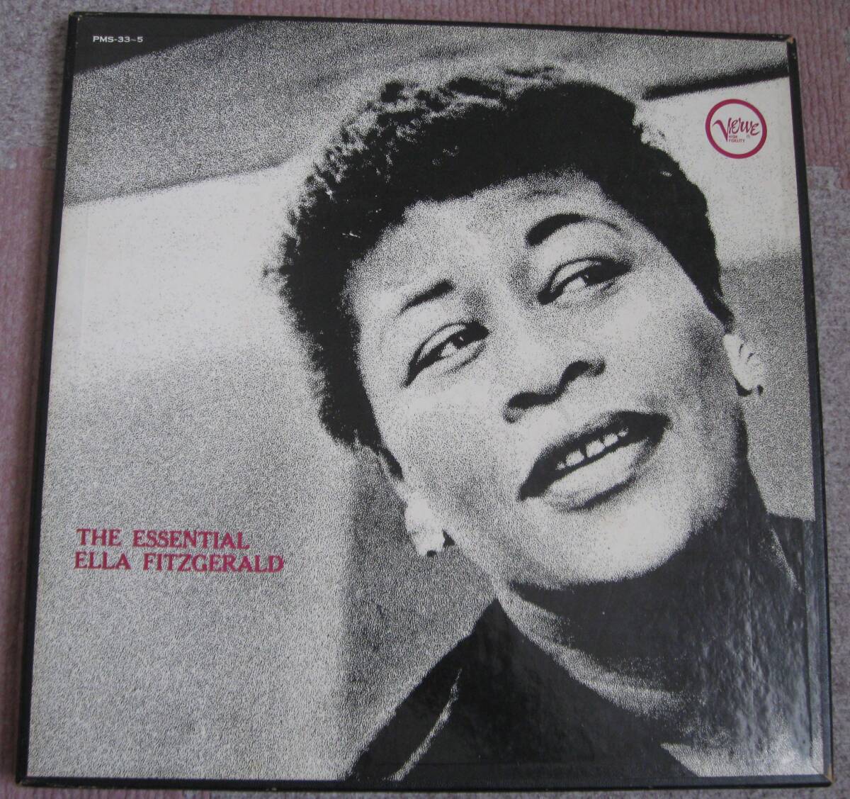 30センチLPレコード 「エラ・フィツツジエラルドの真髄」 Verve PMS-33~5 3枚組拍卖