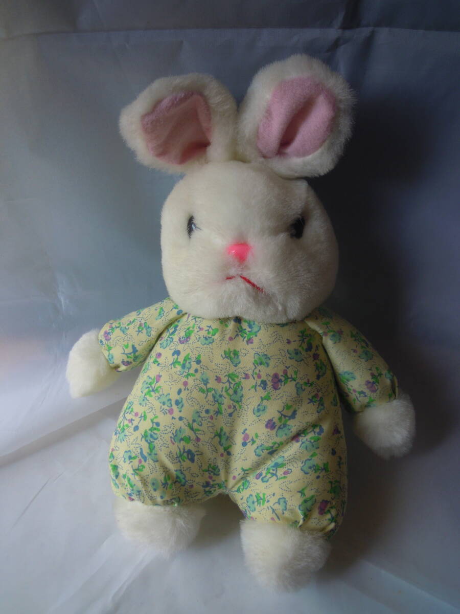 怒ったウサギさん  ぬいぐるみ 中古美品 拍卖