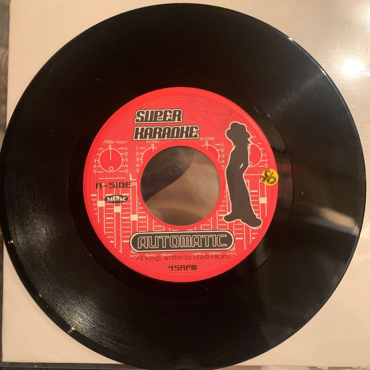 EP【良品】非売品 激レア 景品 宇多田ヒカル UTADA HIKARU AUTOMATIC / FIRST LOVE SUPER KARAOKE INST拍卖