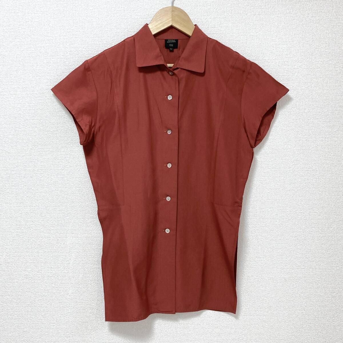 90s 00s Jean Paul GAULTIER FEMME シルク レーヨン ノースリーブ ブラウス ジャンポールゴルチエ シャツ Y2K VINTAGE archive 5030253拍卖