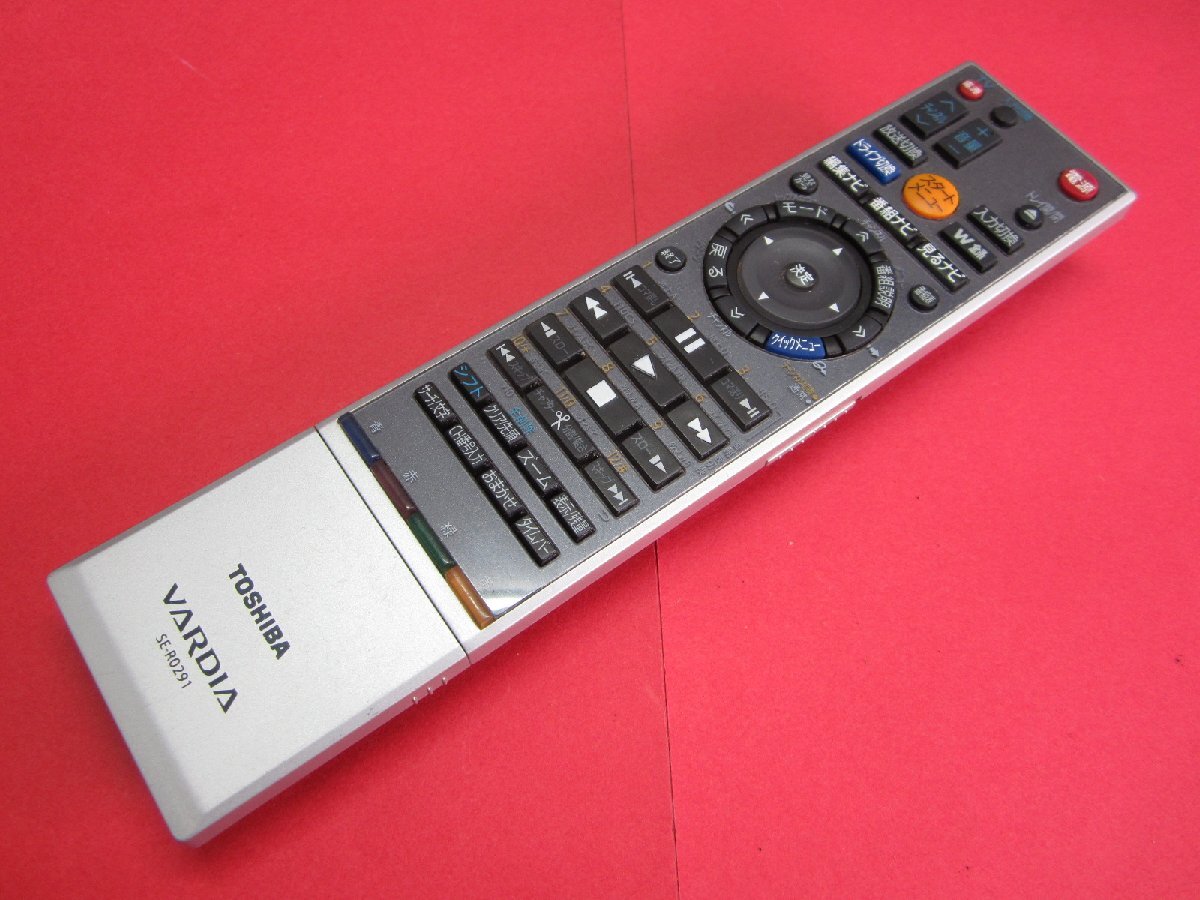 HRZ-1■東芝 (RD-S301用) VARDIAリモコン SE-R0291 動作保証拍卖